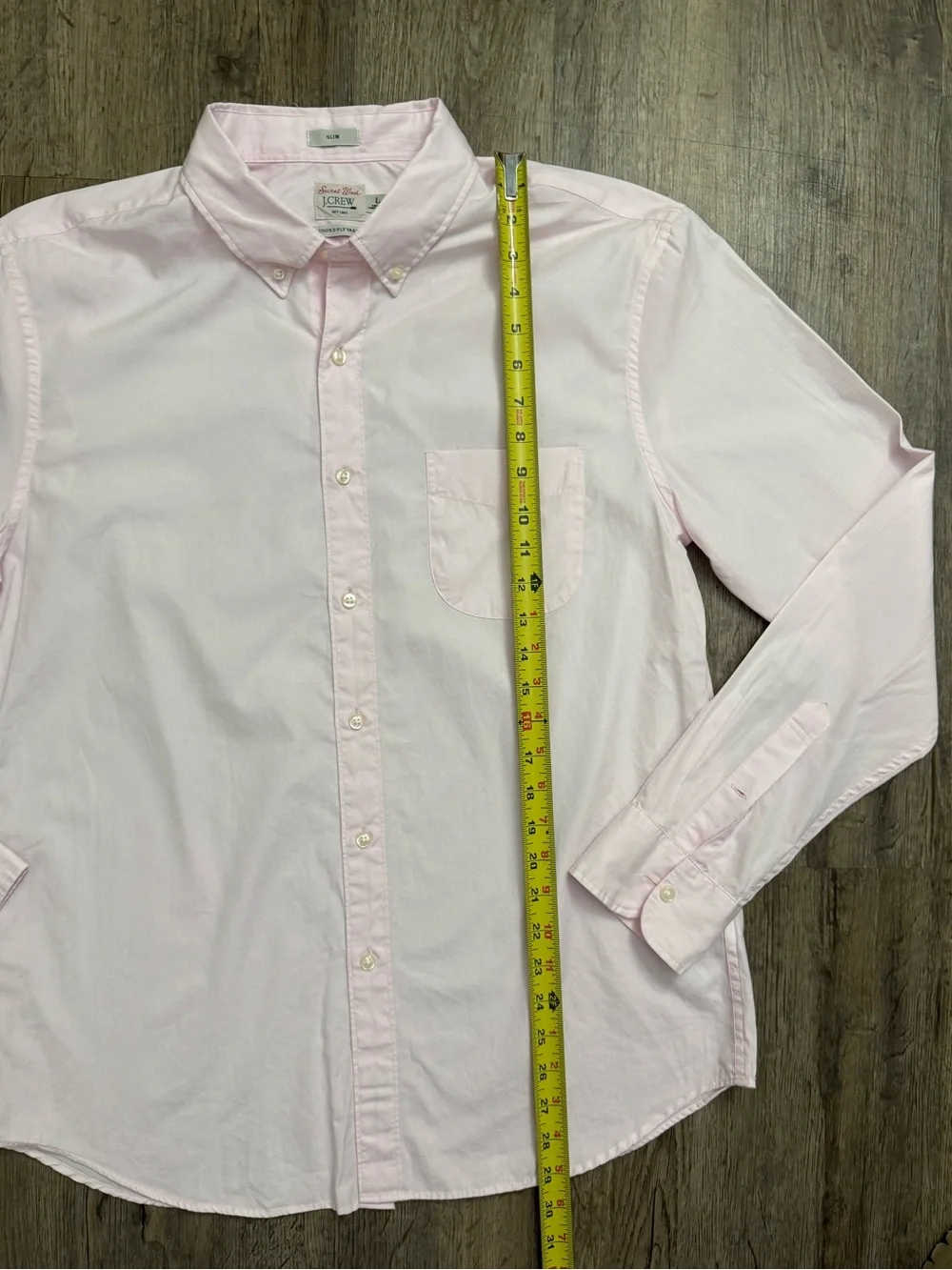 J. Crew • Secret Wash Cotton Poplin Shirt